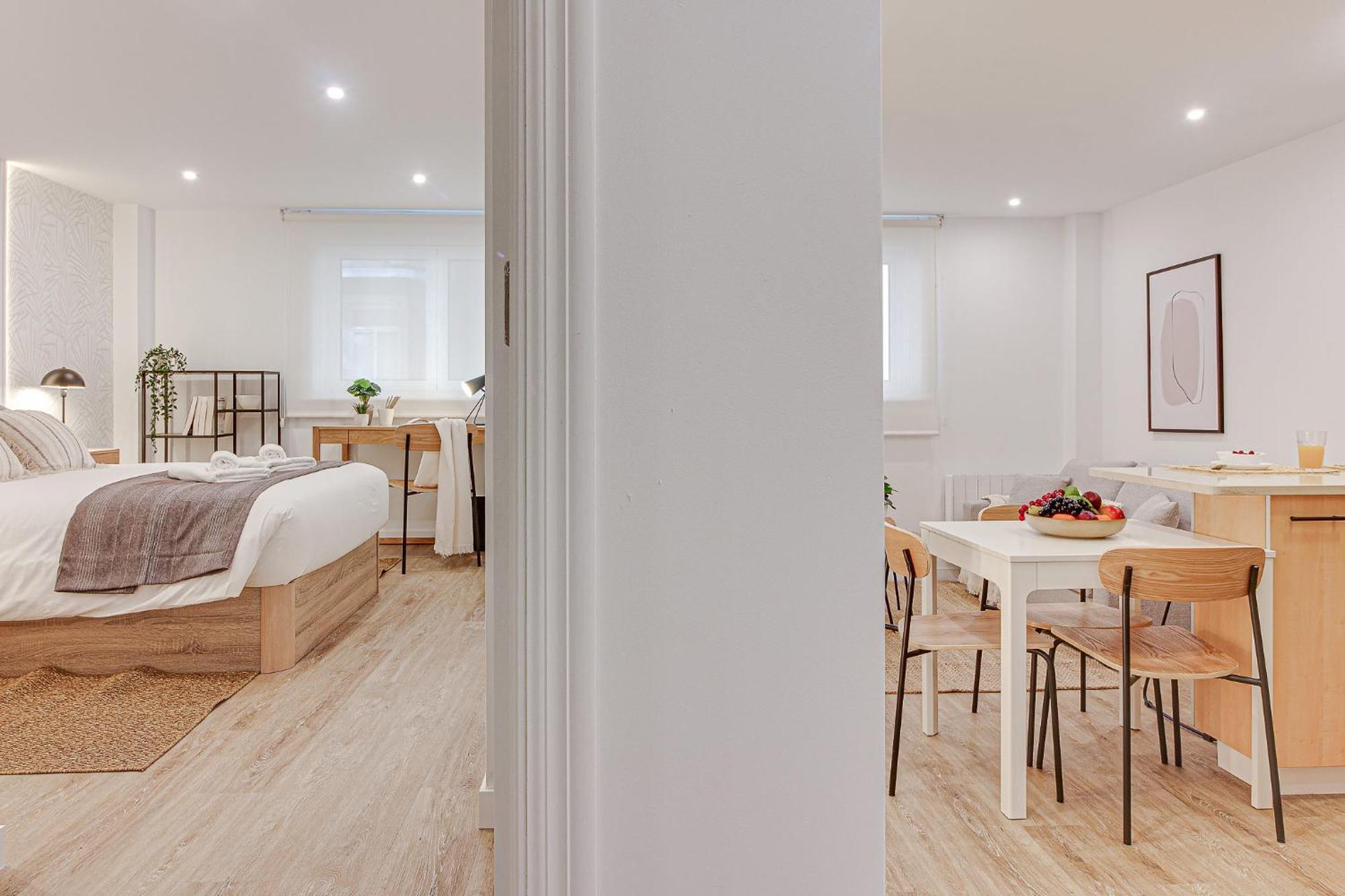 Diseno A Coruna Con Garaje Gratis By Theblueapartments Com ภายนอก รูปภาพ