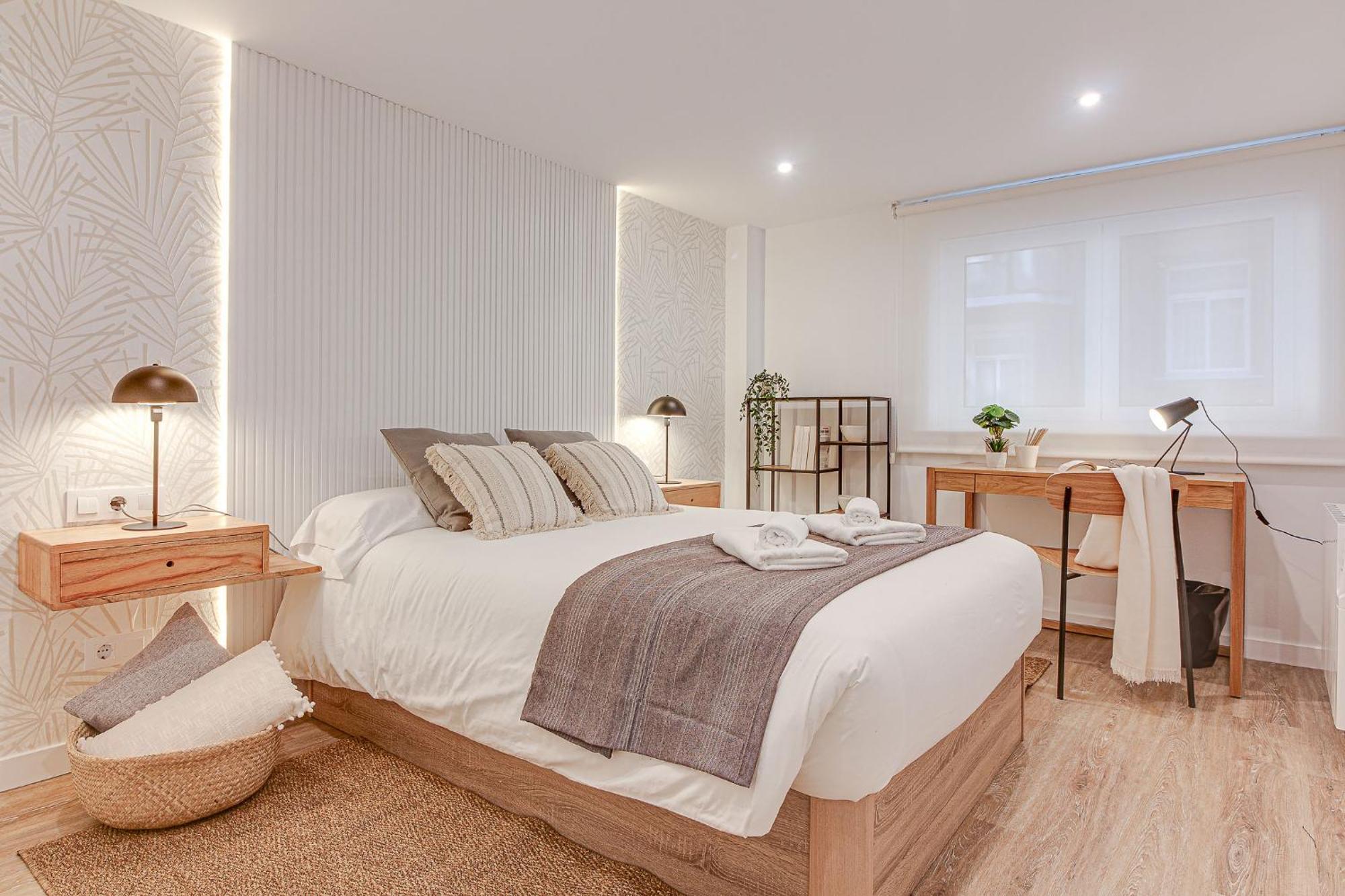 Diseno A Coruna Con Garaje Gratis By Theblueapartments Com ภายนอก รูปภาพ
